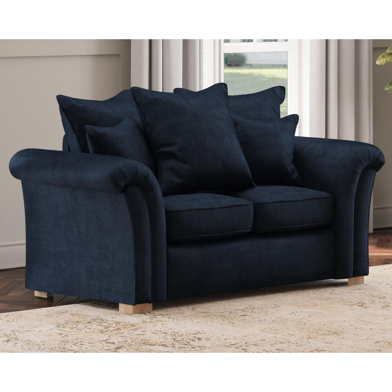 Castleacre Two Seater, Scatter Back, Royal Blue