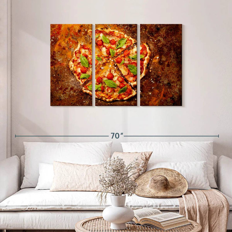 Yarlin Margherita Pizza, H 28 po x l 45 po