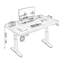 Bureau d'ordinateur à hauteur réglable électrique en bois massif-121927806