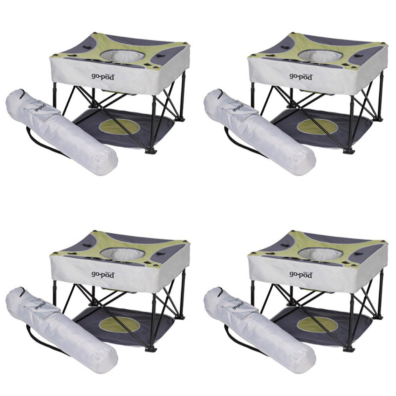 Kids 12'' Adjustable Height Desk Or Activity Chair Chair and Ottoman