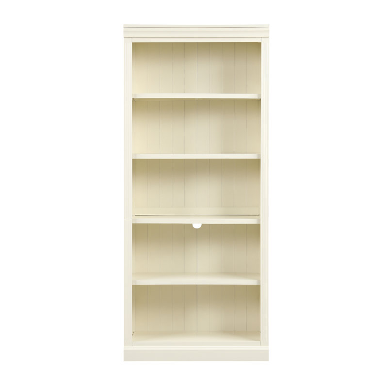 Bibliothèque de 83 po de hauteur avec bibliothèque lumineuse, Beige