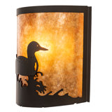 1 - Light Flush Mounted Sconce