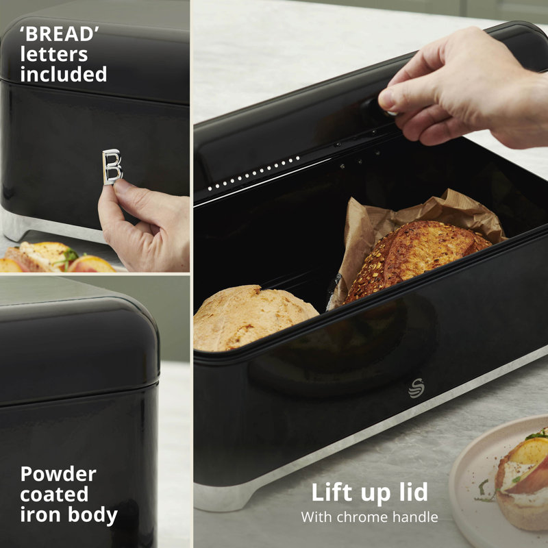 Solace Food Storage Container, Black