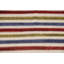 Tapis persan moderne à rayures Gabbeh 5 x 8
