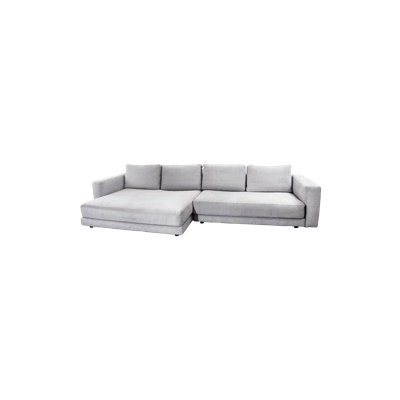 Scale 2-Seater Sofa W/Double Daybed & Armrest