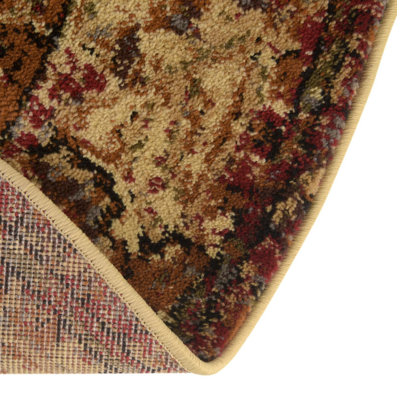 Alameda Geometric Indoor Rug, Round 5'3"
