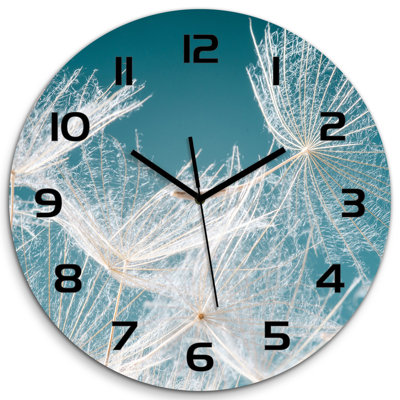 Josmine Glass Wall Clock