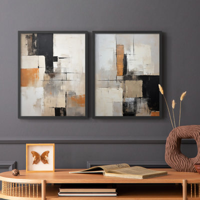 ABSTRACT Series CCCXLVI-Premium Framed Print -Ready to Hang - No Nails Required - No Nails Required