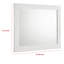 Miroir de commode Ivon, finition ultrabrillante, rectangulaire 37 pouces-114733298