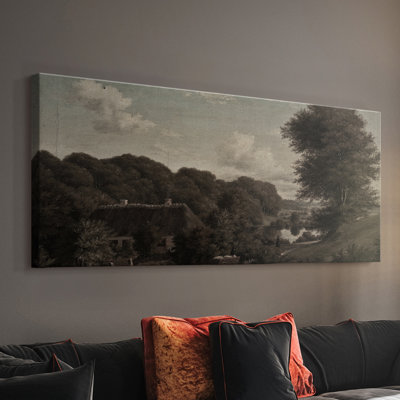 Série paysage - DLxxi - Toile tendue avec châssis - Prêt à accrocher