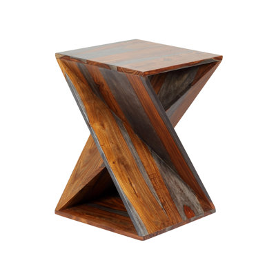 Essie Solid Wood End Table