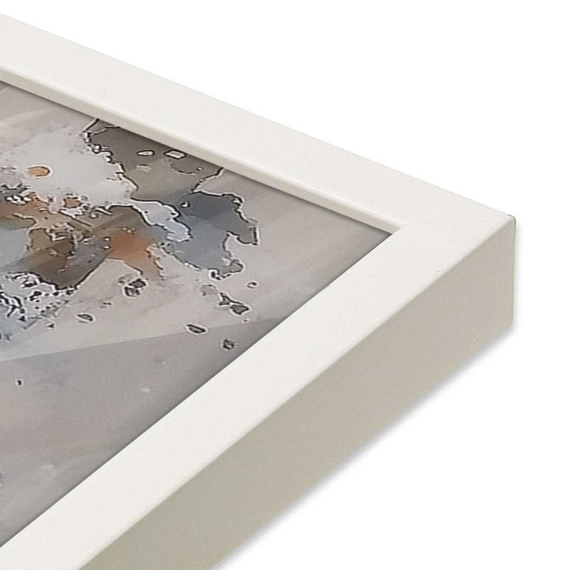 «Frosty Morning», reproduction d'art, 8 po x 10 po, Blanc opaque