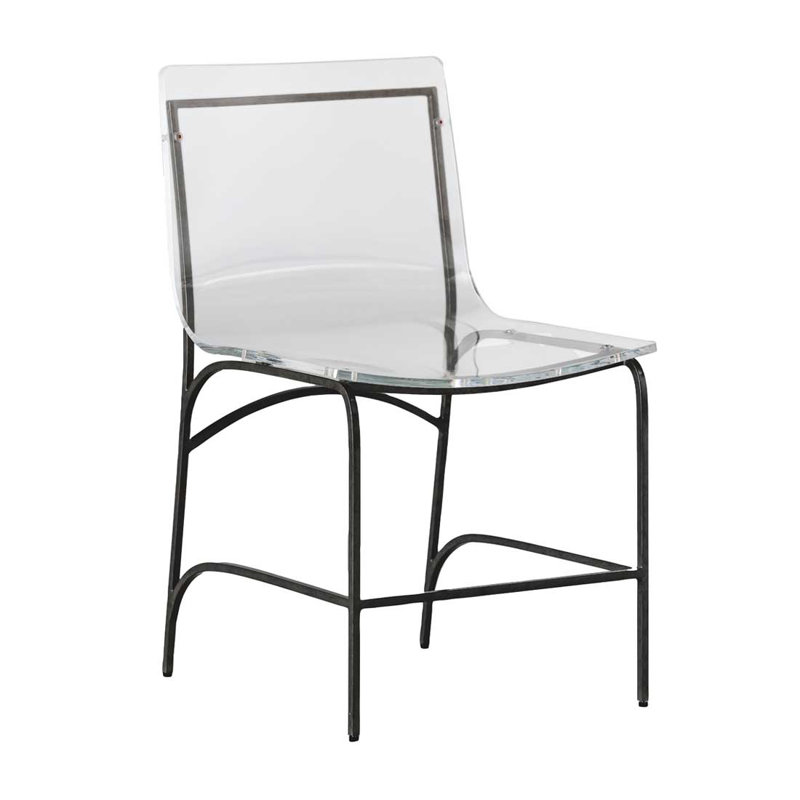 Claro Patio Dining Side Chair, Ancient Earth