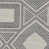 Motif géométrique gris anthracite est en rupture de stock