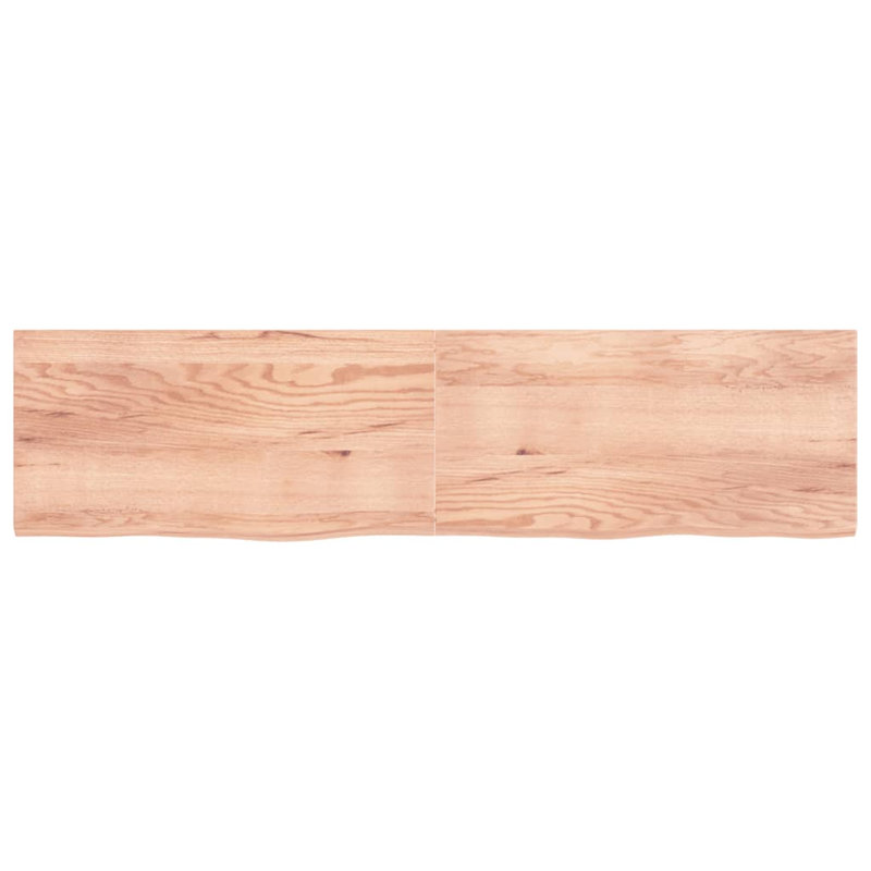Tablette flottante en bois massif Harvans, H 1,6 po x l 78,7 po x P 19,7 po