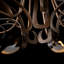 Parasol 7-Light Chandelier - Sterling-218153096