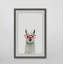 Red Trendy Llama - Painting-383813922-383813926
