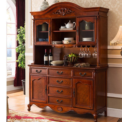 Buffet en bois de noyer massif