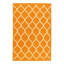 Geometric Area Rug in Brown