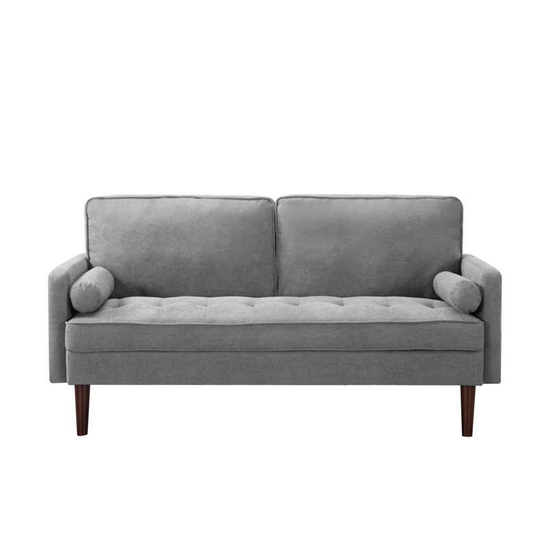 65 Inch Sofa, Gray