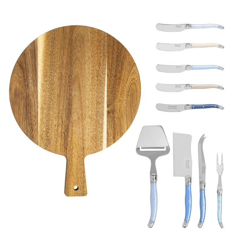 Ensemble de couteaux et épandeurs à fromage French Home Laguiole