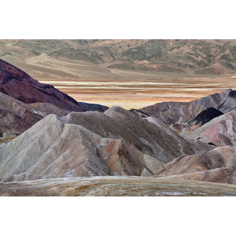 Zabriskie Pt. - Wrapped Canvas Painting, 30cm H x 46cm W x 3.8cm D