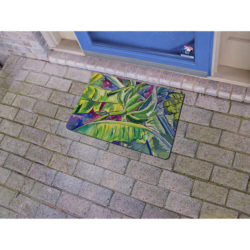 Erdenheim Non-Slip Doormat, Rectangle 1'6" x 2'2"