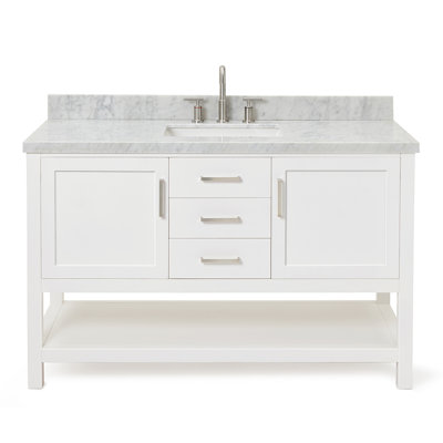 Bayhill 61" W Single Bathroom Vanity Set
