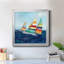 Wind Wind - Peinture sur toile encadrée-837838633-837838634