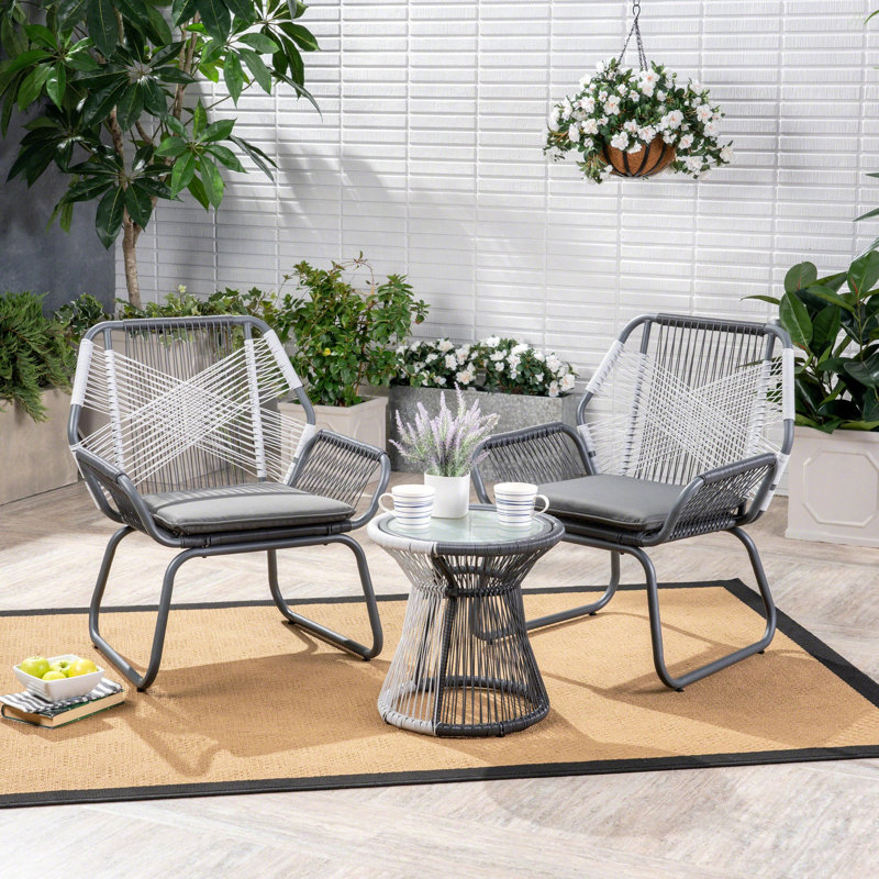 MILAN 3PC CHAT SET