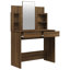 Sartell Dressing Table with Mirror-1360132736