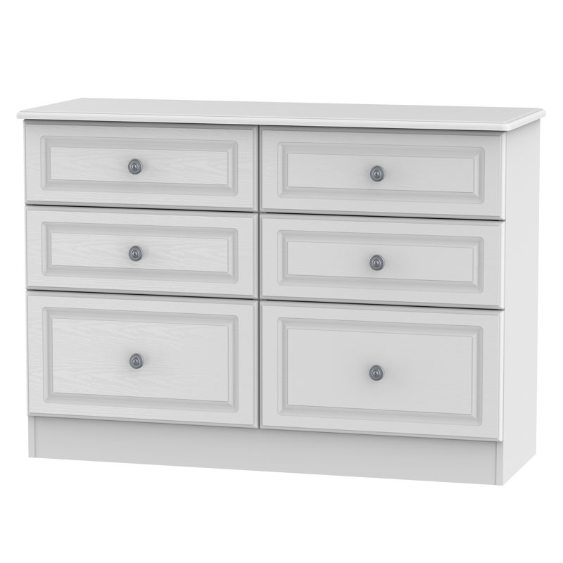 Fully Assembled Meansville 6 Drawer Chest