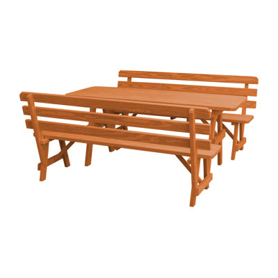 Table de pique-nique pour l'extérieur Tichonn