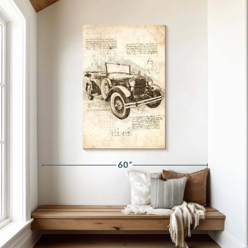 Mehar Old Ford Model T, 45" H x 30" W
