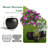 Signature Genest 1-Piece Fiberstone Planter For Indoor/Outdoor-365544822-365544818
