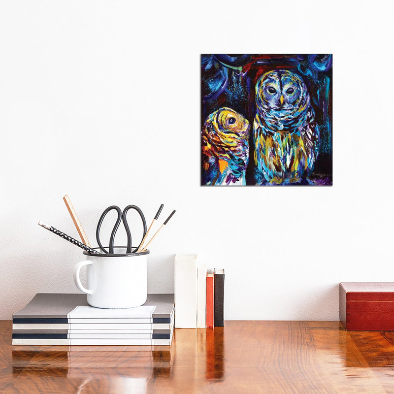 Lindsey Dahl - Wrapped Canvas Painting, 30.48 cm H x 30.48 cm W