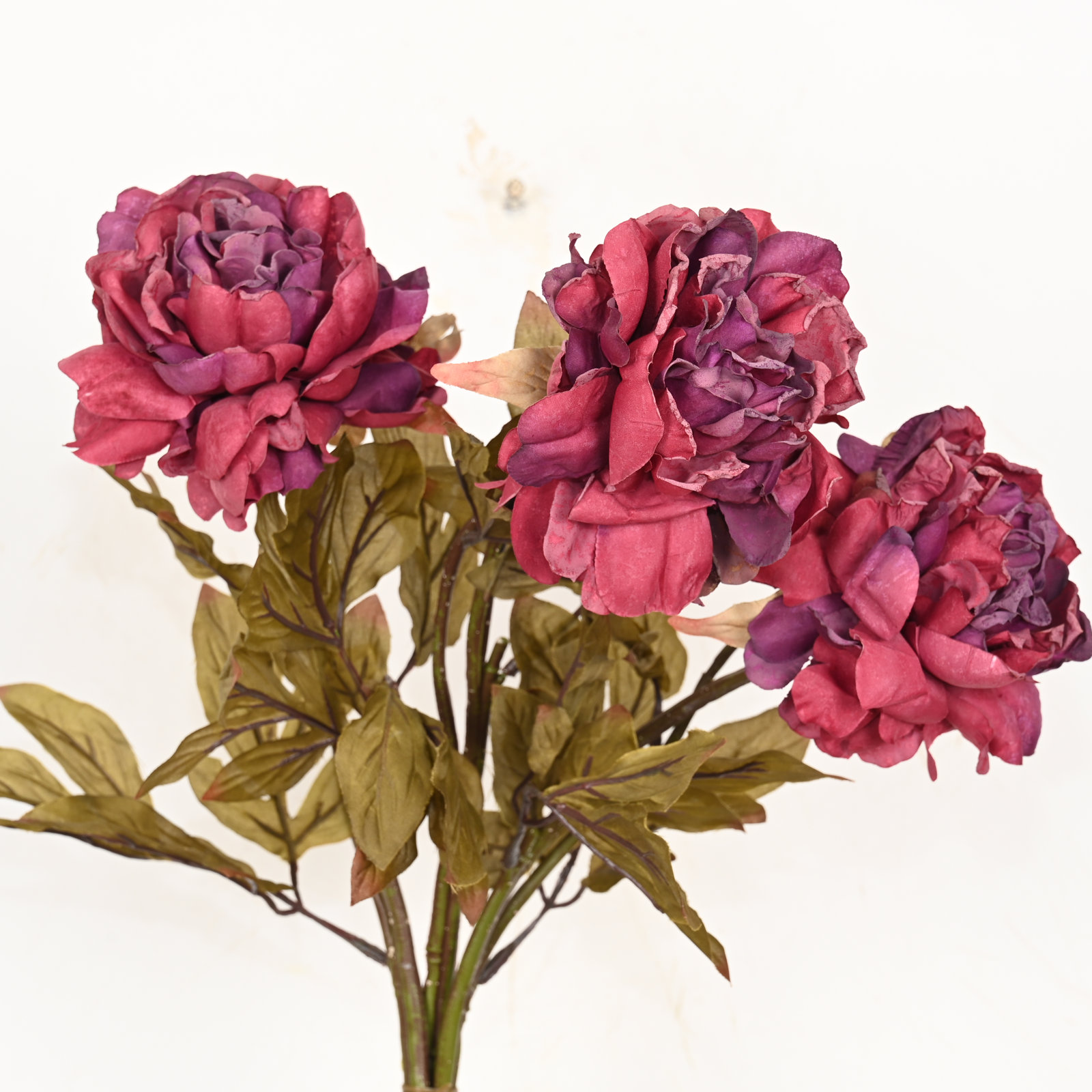 Peony Floral Arrangement, Red