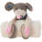Plushlines Mouse with Blanket Decorative Accent