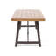 Table de salle à manger d'extérieur en bois d'acacia