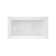 SIGNATURE® Rectangle Flat Front 6032 Removable Skirted Soaking LH Oyster