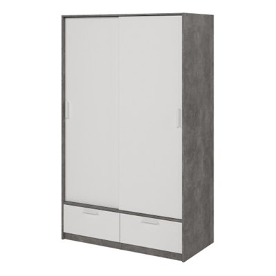Lashuna 2 Door Manufactured Wood Wardrobe