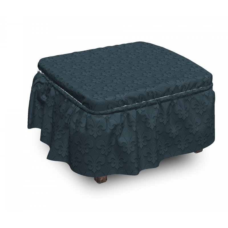 Housse pour repose-pieds cut effect