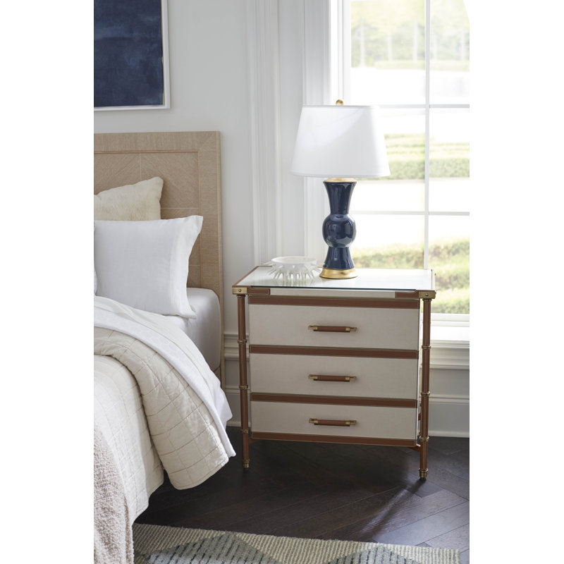 Toulon End Table, Tan/Beige