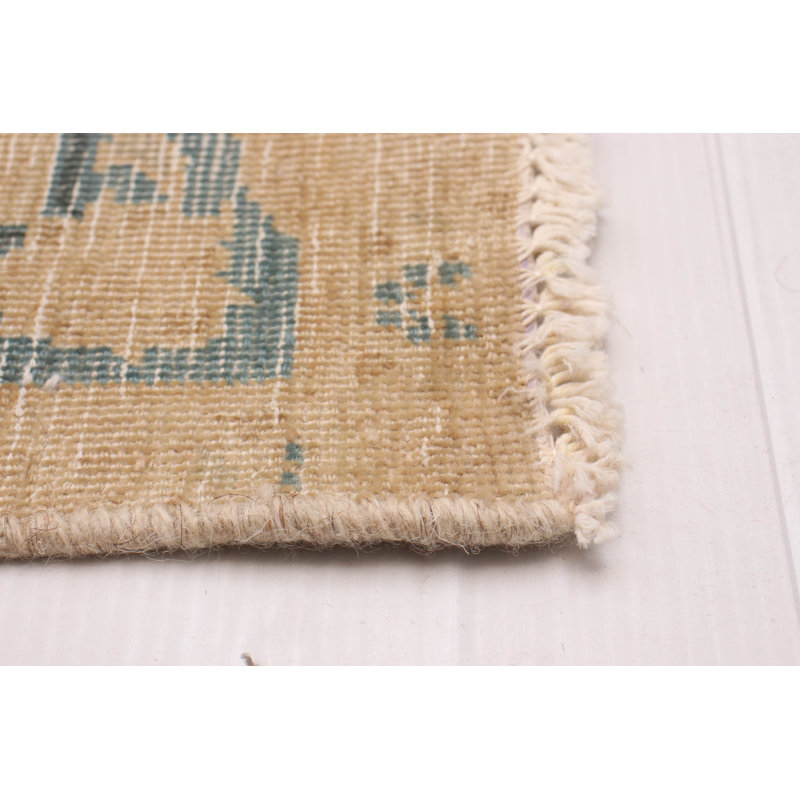 Tapis unique en laine de style années 1990 de 9 pi 3 po x 12 pi 3 po Otso