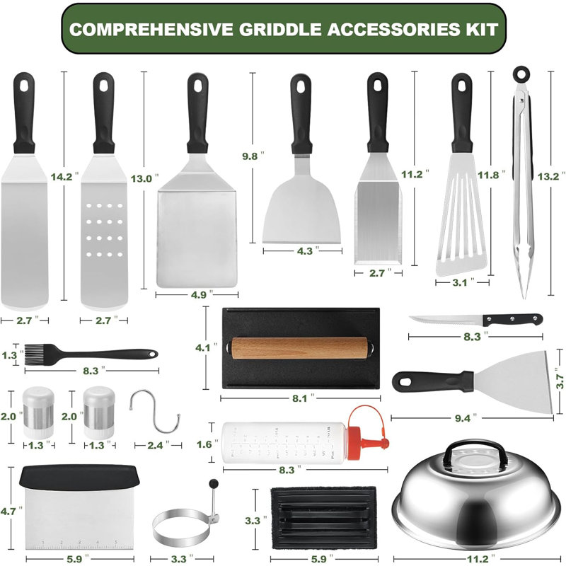 35pcs Griddle Accessories Kit