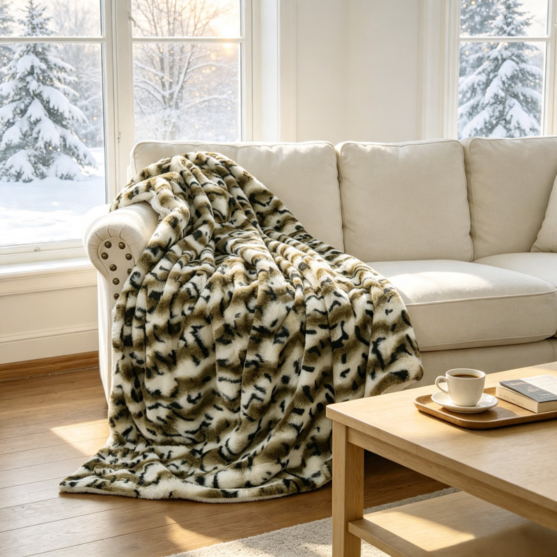 Amara Throw Blanket, 60" L x 50" W
