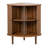 Corner Bar Cabinet With Doors And Shelves, Coffee And Wine Bar Buffet