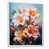 White Floater Framed