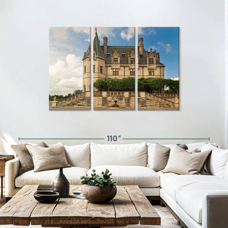 Biltmore Estate, 48" H x 74" W