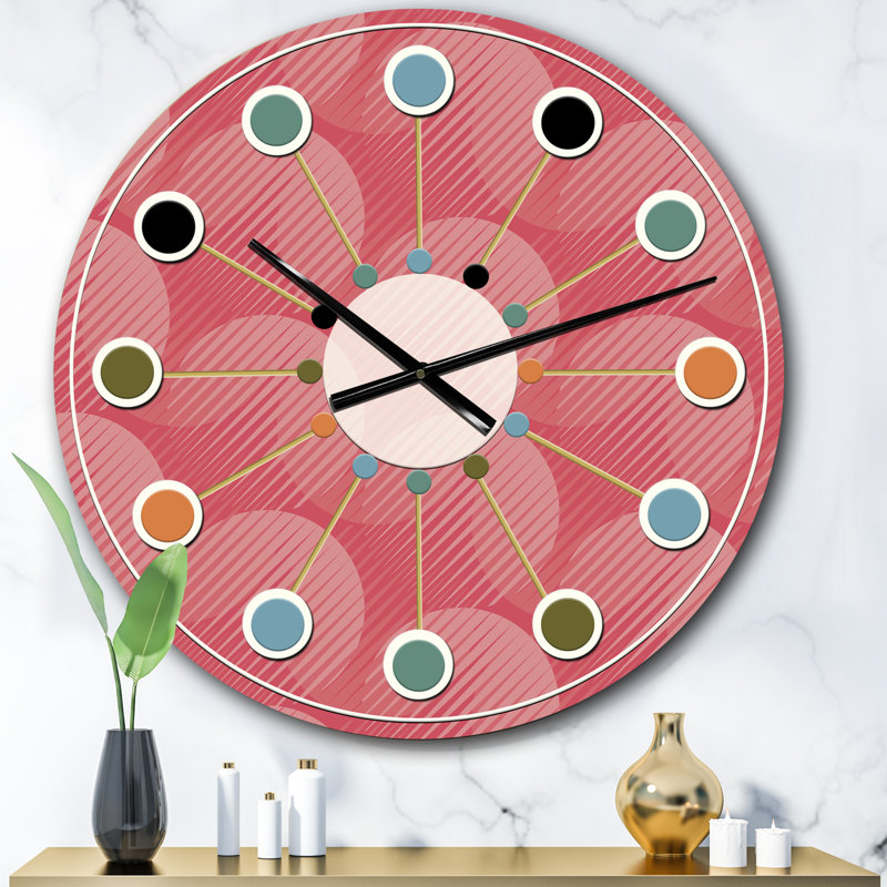 Horloge murale Coral, Surdimensionné
